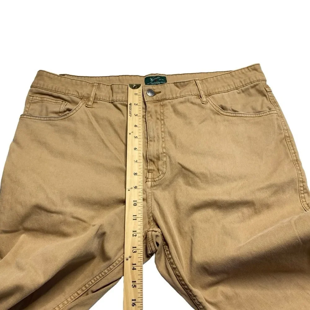 Woolrich Stretch Fit Utility Pants Tan Sz 38/32